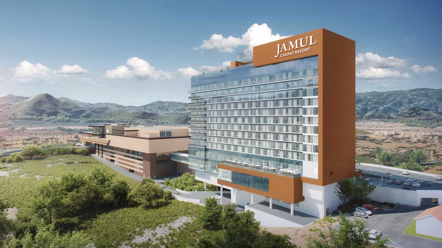 Hotel rendering of the Jamul Resort Casino exterior