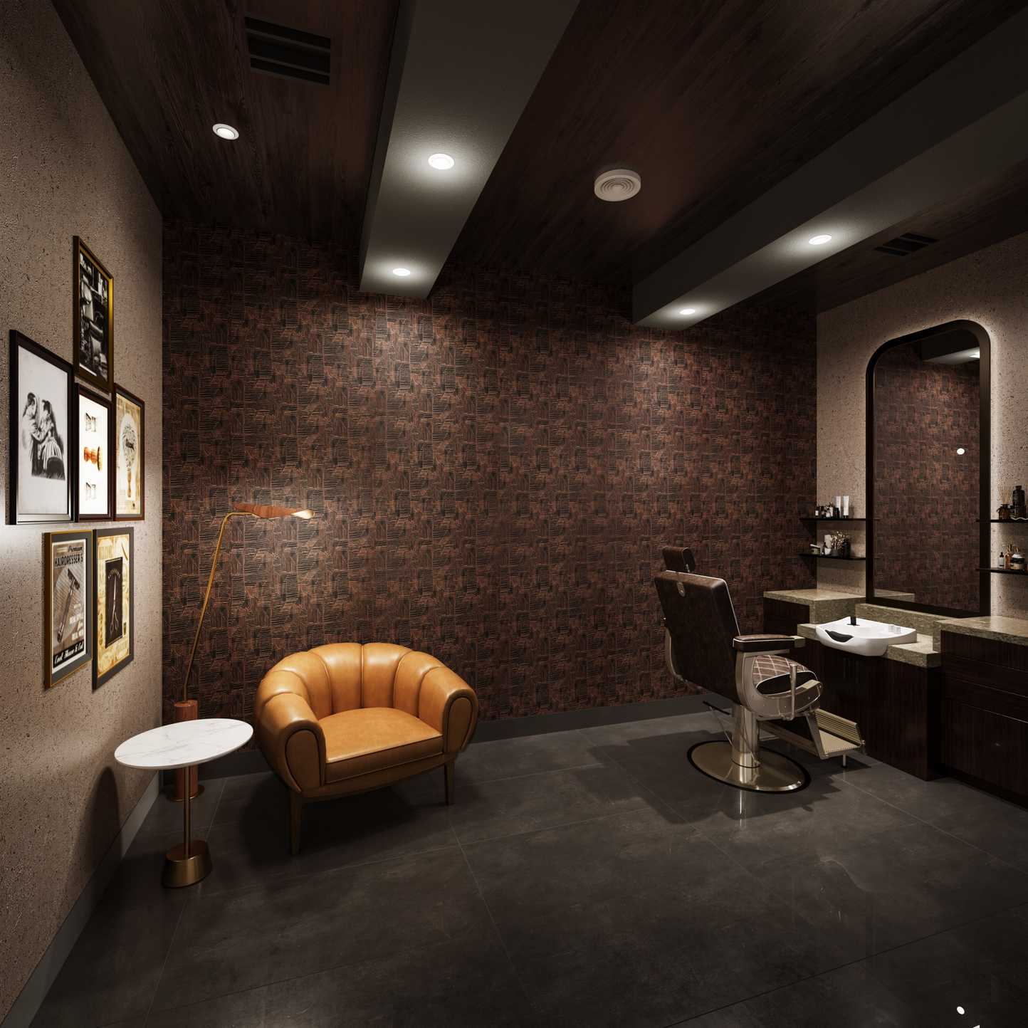Rendering of Jamul Spa Barber