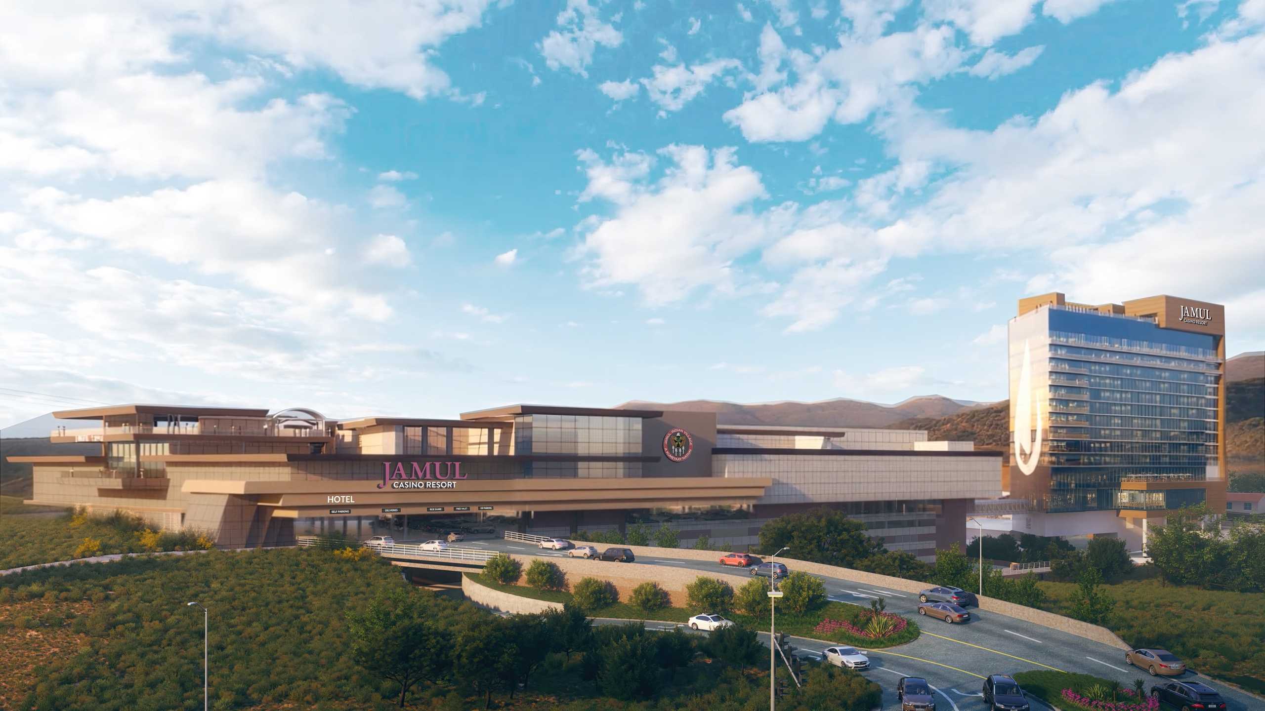 Rendering of Jamul Casino Resort exterior